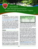 Silvicultural Best Management Practices Implementation Monitoring for Virginia - 2021