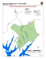 Bourassa State Forest - General Map