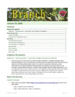 The Branch Employee Newsletter 2020-01-13