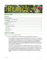 The Branch Employee Newsletter 2020-04-20