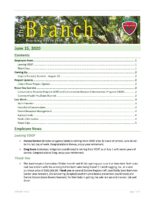 The Branch Employee Newsletter 2020-06-15