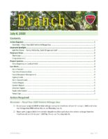 The Branch Employee Newsletter 2020-07-06
