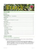 The Branch Employee Newsletter 2020-07-20