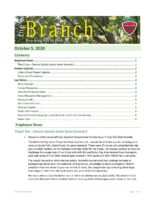 The Branch Employee Newsletter 2020-10-05