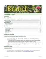 The Branch Employee Newsletter 2020-11-09