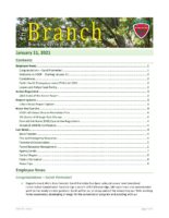 The Branch Employee Newsletter 2021-01-11