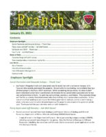 The Branch Employee Newsletter 2021-01-25