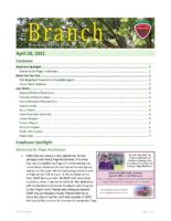 The Branch Employee Newsletter 2021-04-26