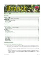 The Branch Employee Newsletter 2021-05-24
