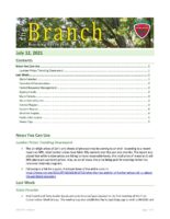 The Branch Employee Newsletter 2021-07-12