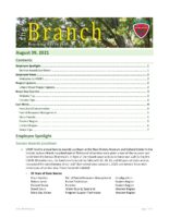 The Branch Employee Newsletter 2021-08-09