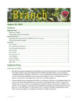 The Branch Employee Newsletter 2021-08-16