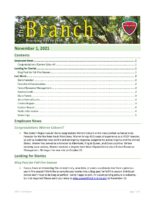 The Branch Employee Newsletter 2021-11-01
