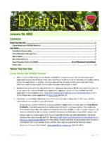 The Branch Employee Newsletter 2022-01-24