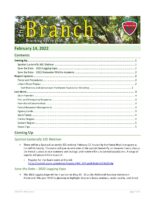 The Branch Employee Newsletter 2022-02-14