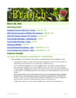 The Branch Employee Newsletter 2022-03-28