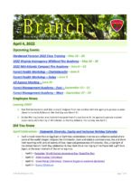 The Branch Employee Newsletter 2022-04-04