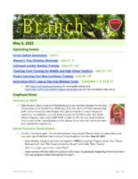The Branch Employee Newsletter 2022-05-02