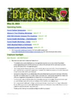 The Branch Employee Newsletter 2022-05-23