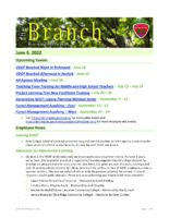 The Branch Employee Newsletter 2022-06-06