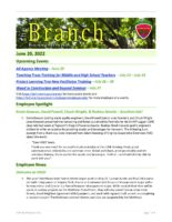 The Branch Employee Newsletter 2022-06-20