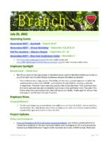 The Branch Employee Newsletter 2022-07-25