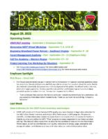 The Branch Employee Newsletter 2022-08-29