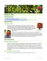 The Branch Employee Newsletter 2022-10-03