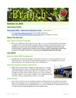 The Branch Employee Newsletter 2022-10-11