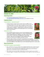 The Branch Employee Newsletter 2022-10-31