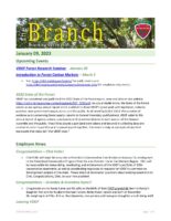 The Branch Employee Newsletter 2023-01-09