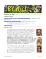 The Branch Employee Newsletter 2023-02-16