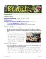 The Branch Employee Newsletter 2023-06-12