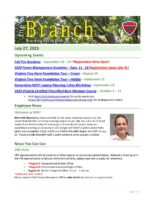The Branch Employee Newsletter 2023-07-27