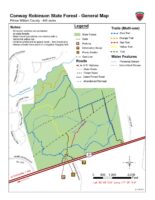 Conway Robinson State Forest - General Map
