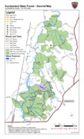 Cumberland State Forest - General Map
