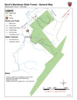 Devil's Backbone State Forest – Hunting Map