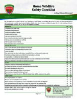 Home Wildfire Safety Checklist - Is Your Home Firewise?