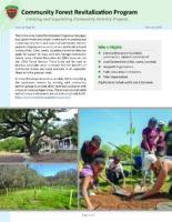Community Forest Revitalization Program – Creating and Supporting Community Forestry Projects