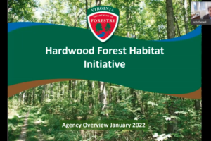 Hardwood Forest Habitat Initiative Webinar by State Forester Rob Farrell 01/20/2022
