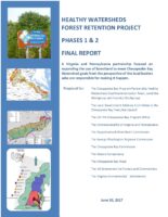 Healthy Watersheds Forest Retention Project Phases 1 and 2 Final Report