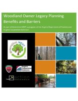 Woodland Owner Legacy Planning Benefits and Barriers