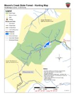 Moore's Creek State Forest - Hunting Map