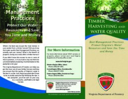 Timber Harvesting and Water Quality