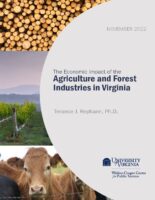 The Economic Impact of the Agriculture and Forest Industries in Virginia 2022