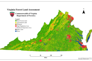 Virginia Forest Land Assessment Map