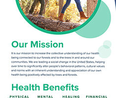 Healthy Trees Healthy Life Banner-up (ER)