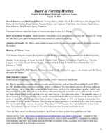 Board of Forestry Meeting Minutes 2013-08-23