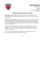 Firefighter Tragedy in Scott County