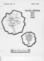 No. 030 Treating Individual Trees with Dybar; by T. A. Dierauf and R. B. Geddes
